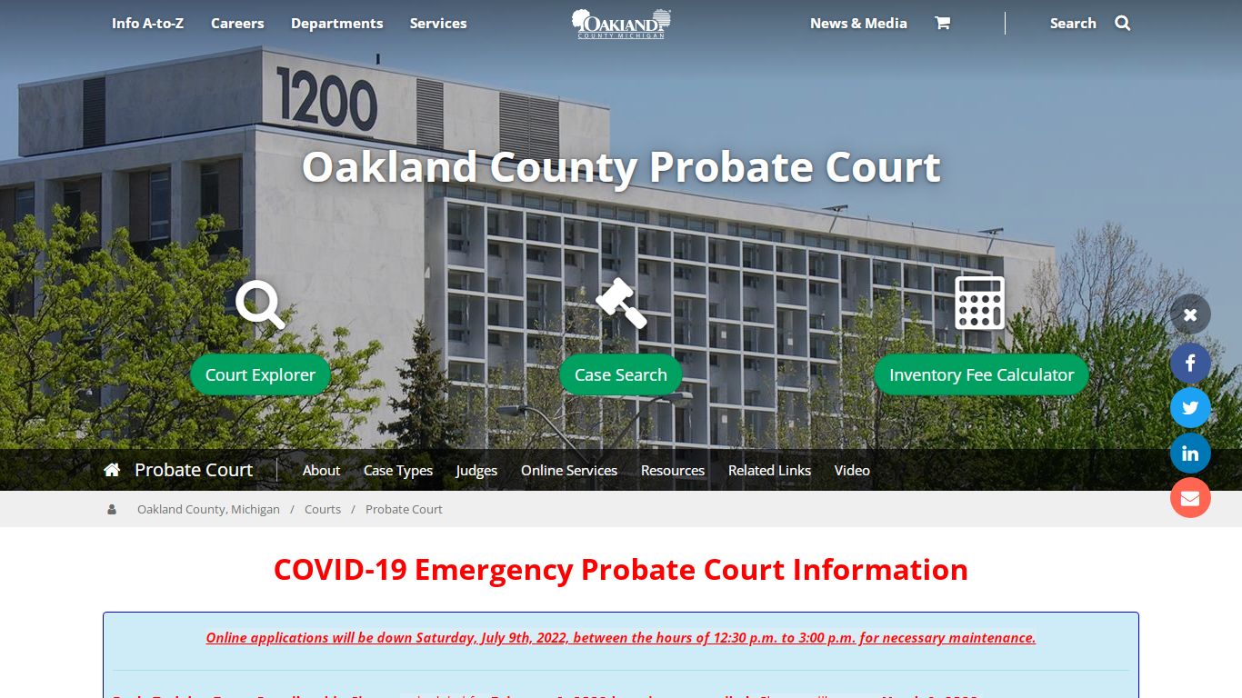 Probate Court | Probate Court - Oakgov